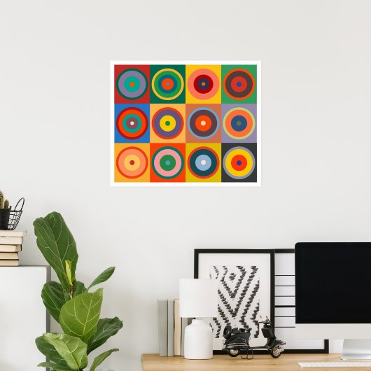 Kandinsky #24 poster (Thuiskantoor)