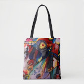 Kandinsky - 293, beroemd kunstwerk, tote bag (Voorkant)