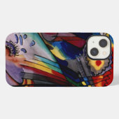 Kandinsky - 293, beroemd schilderij iPhone hoesje (Achterkant horizontaal)