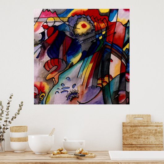 Kandinsky - 293, beroemde kunst, poster (Keuken)