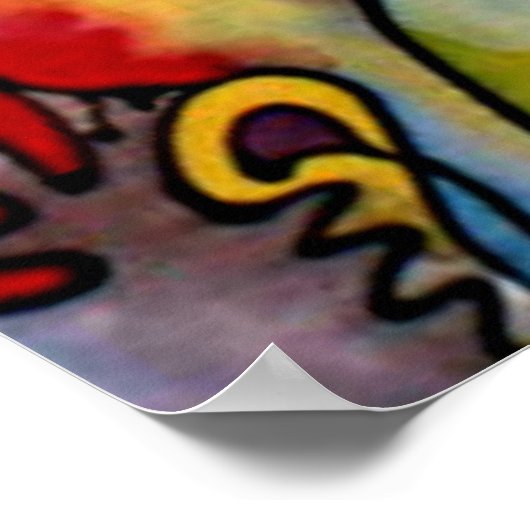 Kandinsky - 293, beroemde kunst, poster (Hoek)