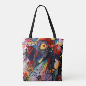 Kandinsky - 293, beroemde kunst, tote bag (Achterkant)