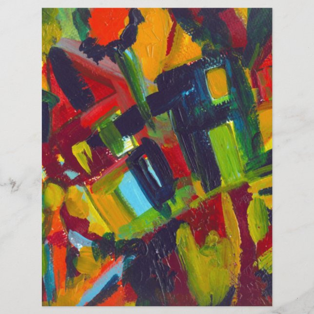 Kandinsky 304 Colorful Abstract Artwork (Voorkant)