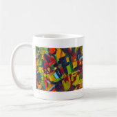 Kandinsky 304 Colorful Abstract Artwork Koffiemok (Links)