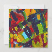 Kandinsky '304' Colorful Abstract schilderen (Voorkant)