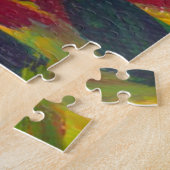 Kandinsky '304' Colorful Abstract schilderen Legpuzzel (Zijkant)