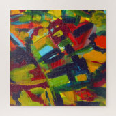 Kandinsky '304' Colorful Abstract schilderen Legpuzzel (Verticaal)