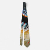 Kandinsky - A Centre, Stropdas (Achterkant)