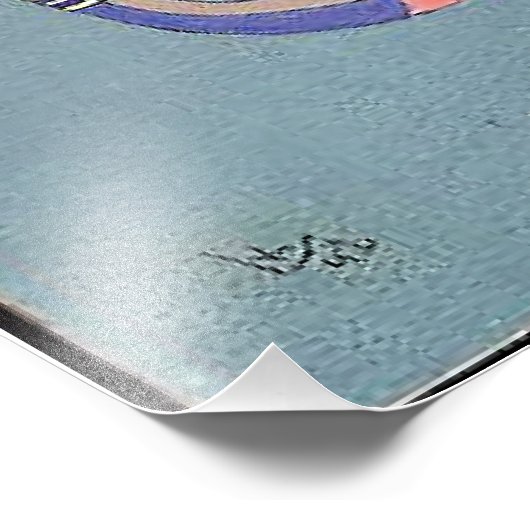 Kandinsky - A Floating Figure, Foto Afdruk (Hoek)