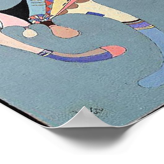 Kandinsky - A Floating Figure, Poster (Hoek)