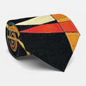 Kandinsky - Above and Left, Stropdas (Opgerold)