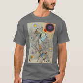 Kandinsky Absract Expressionist Dark Gray T-shirt (Voorkant)