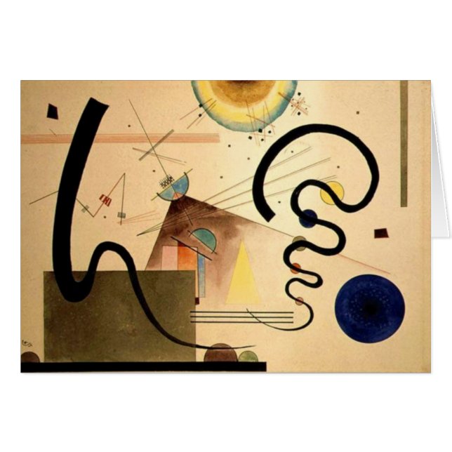 Kandinsky Abstract (Voorkant Horizontaal)