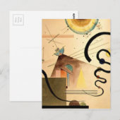 Kandinsky Abstract Briefkaart (Voorkant / Achterkant)
