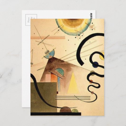 Kandinsky Abstract Briefkaart (Voorkant / Achterkant)