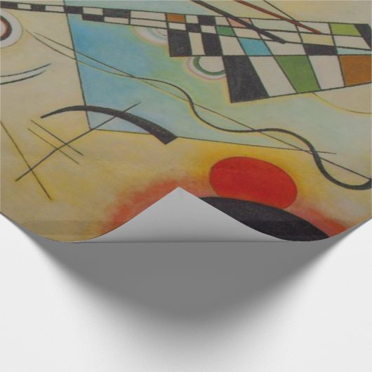 Kandinsky Abstract Canvas Kunstwerk Cadeaupapier (Hoek)