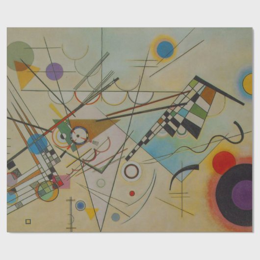 Kandinsky Abstract Canvas Kunstwerk Cadeaupapier (Vlak)