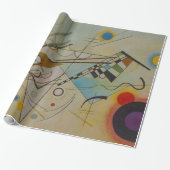 Kandinsky Abstract Canvas Kunstwerk Cadeaupapier (Uitgerold)