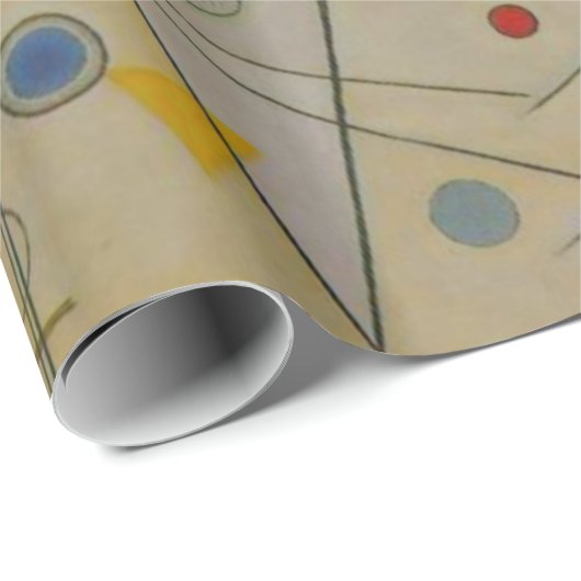 Kandinsky Abstract Canvas Kunstwerk Cadeaupapier (Rol Hoek)