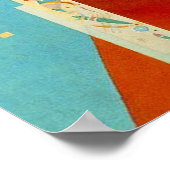 Kandinsky Abstract Canvas Schilderen Poster (Hoek)