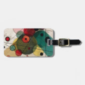Kandinsky Abstract Circles Bagage Reistas Label Bagagelabel (Voorkant horizontaal)