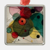 Kandinsky Abstract Circles Keramisch Ornament (Voorkant)