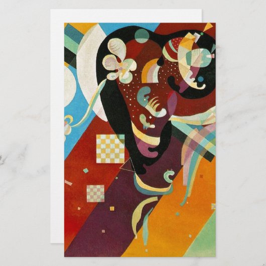 Kandinsky Abstract Compositon IX Briefpapier (Voorkant / Achterkant)