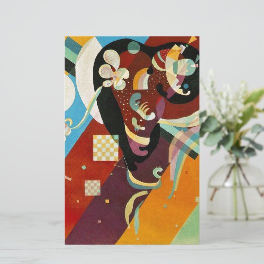 Kandinsky Abstract Compositon IX Briefpapier (Staand voorkant)