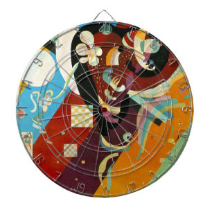 Kandinsky Abstract Compositon IX Dartbord