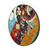 Kandinsky Abstract Compositon IX Dartbord (Voorkant Rechts)