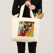 Kandinsky Abstract Compositon IX Grote Tote Bag (Voorkant (product))