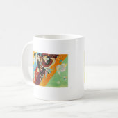 Kandinsky Abstract Compositon IX Koffiemok (Voorkant links)