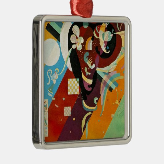 Kandinsky Abstract Compositon IX Metalen Ornament (Rechts)