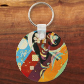 Kandinsky Abstract Compositon IX Sleutelhanger (Voorkant)