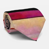 Kandinsky - Abstract Cubisme met Pinks en Blues Stropdas (Opgerold)