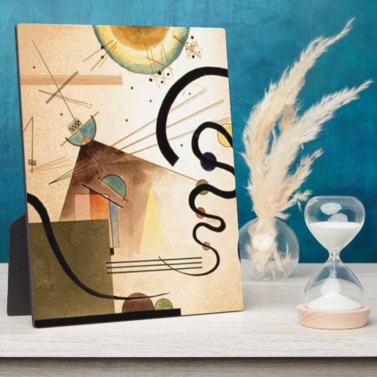 Kandinsky Abstract Fotoplaat (Zijkant)