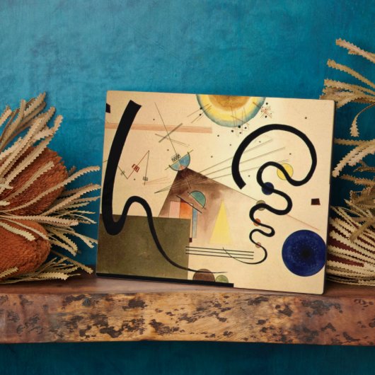 Kandinsky Abstract Fotoplaat (Zijkant)