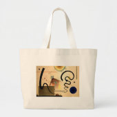 Kandinsky Abstract Grote Tote Bag (Voorkant)