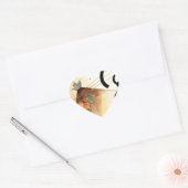 Kandinsky Abstract Hart Sticker (Envelop)