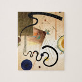 Kandinsky Abstract hedendaags kunstwerk Legpuzzel (Verticaal)