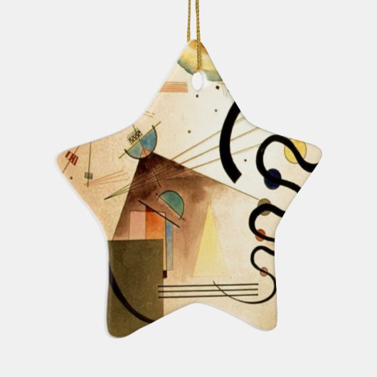 Kandinsky Abstract Keramisch Ornament (Rechts)