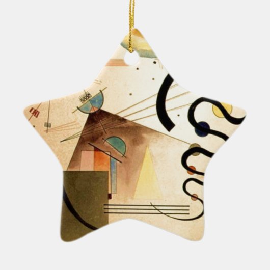Kandinsky Abstract Keramisch Ornament (Voorkant)
