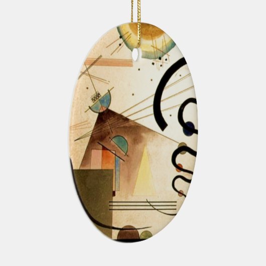 Kandinsky Abstract Keramisch Ornament (Rechts)