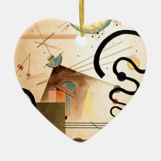 Kandinsky Abstract Keramisch Ornament (Voorkant)