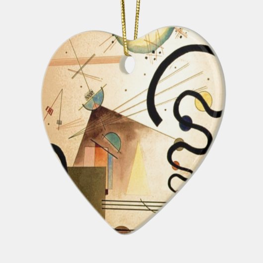 Kandinsky Abstract Keramisch Ornament (Links)