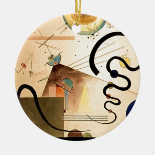 Kandinsky Abstract Keramisch Ornament (Voorkant)