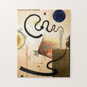 Kandinsky Abstract kunstschilderend expressionisme Legpuzzel