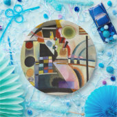 Kandinsky Abstract Kunstwerk Papieren Bordje (Feest)