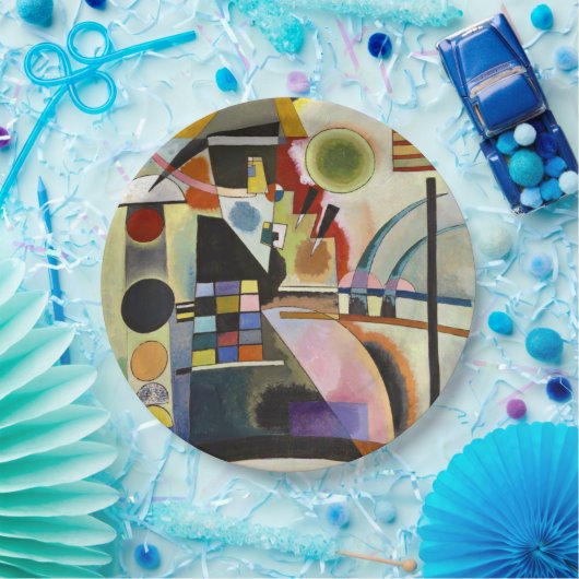 Kandinsky Abstract Kunstwerk Papieren Bordje (Feest)