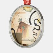 Kandinsky Abstract Metalen Ornament (Links)